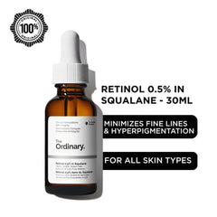 The Ordinary Retinol 0.5% In Squalane - 30ml Glow Crush Beauty