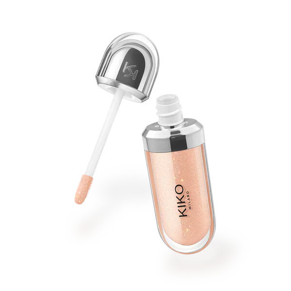 Kiko Milano 3D Hydra Lip Gloss – High Shine, Hydrating, Plumping, Non-Sticky, Moisturizing Lip Makeup Glow Crush Beauty
