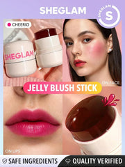 SHEGLAM Jelly-Licious Hydrating Lip & Blush Tint Glow Crush Beauty