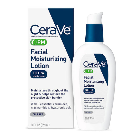 CeraVe Facial Moisturizing Lotion PM ultralight weight Glow Crush Beauty