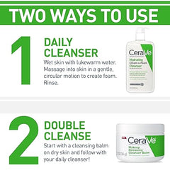 CeraVe Hydrating Cream To Foam Cleanser Glow Crush Beauty