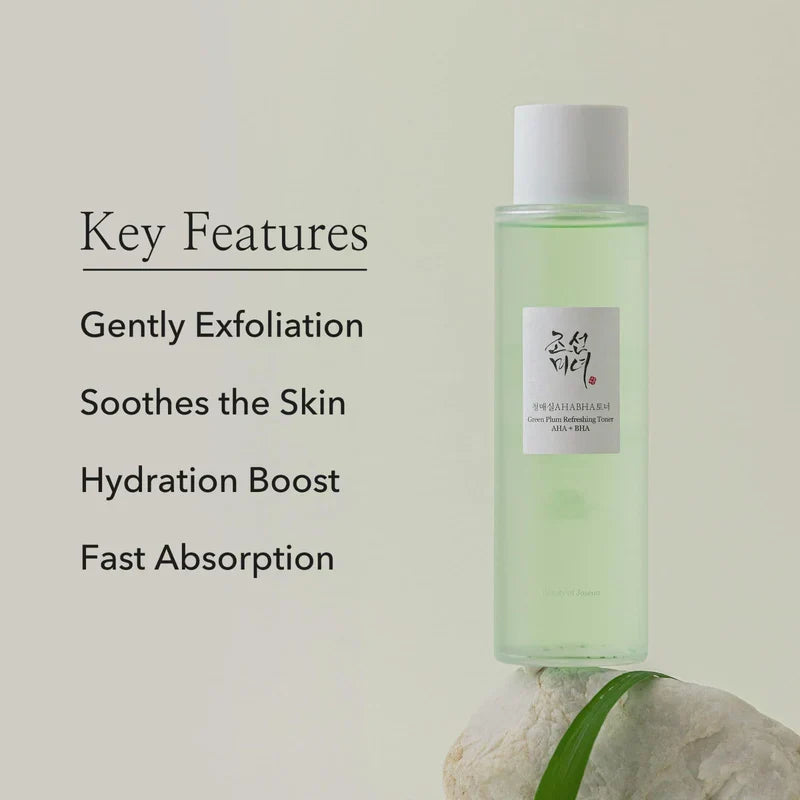 Beauty Of Joseon Green Plum Refreshing Toner AHA + BHA Glow Crush Beauty