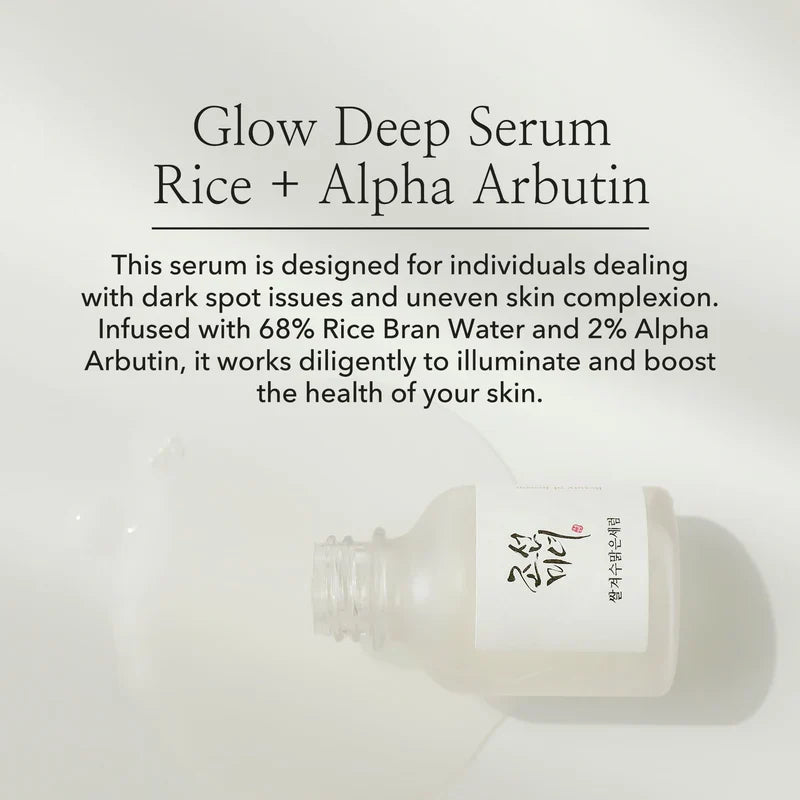 Beauty Of Joseon Rice + Alpha-Arbutin Glow Deep Serum 30ml Glow Crush Beauty