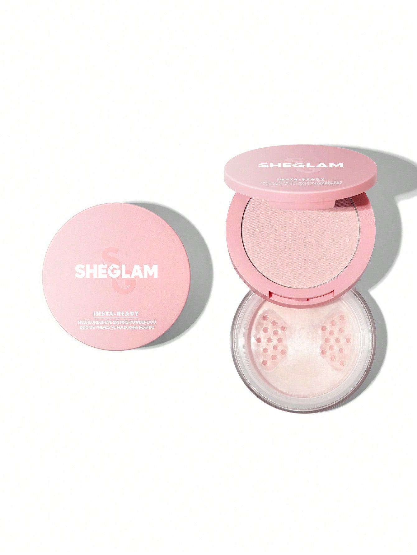 Sheglam Insta-Ready Face & Under Eye Setting Powder Duo Glow Crush Beauty