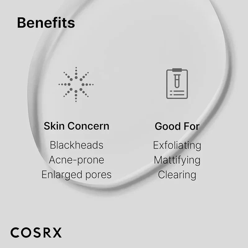 COSRX BHA Blackhead Power Liquid Glow Crush Beauty