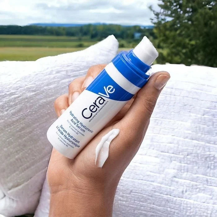 CeraVe Hydrating Hyaluronic Acid Serum Glow Crush Beauty
