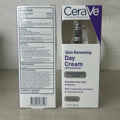 Cerave Skin Renewing Day Cream With Sunscreen SPF 30 Glow Crush Beauty