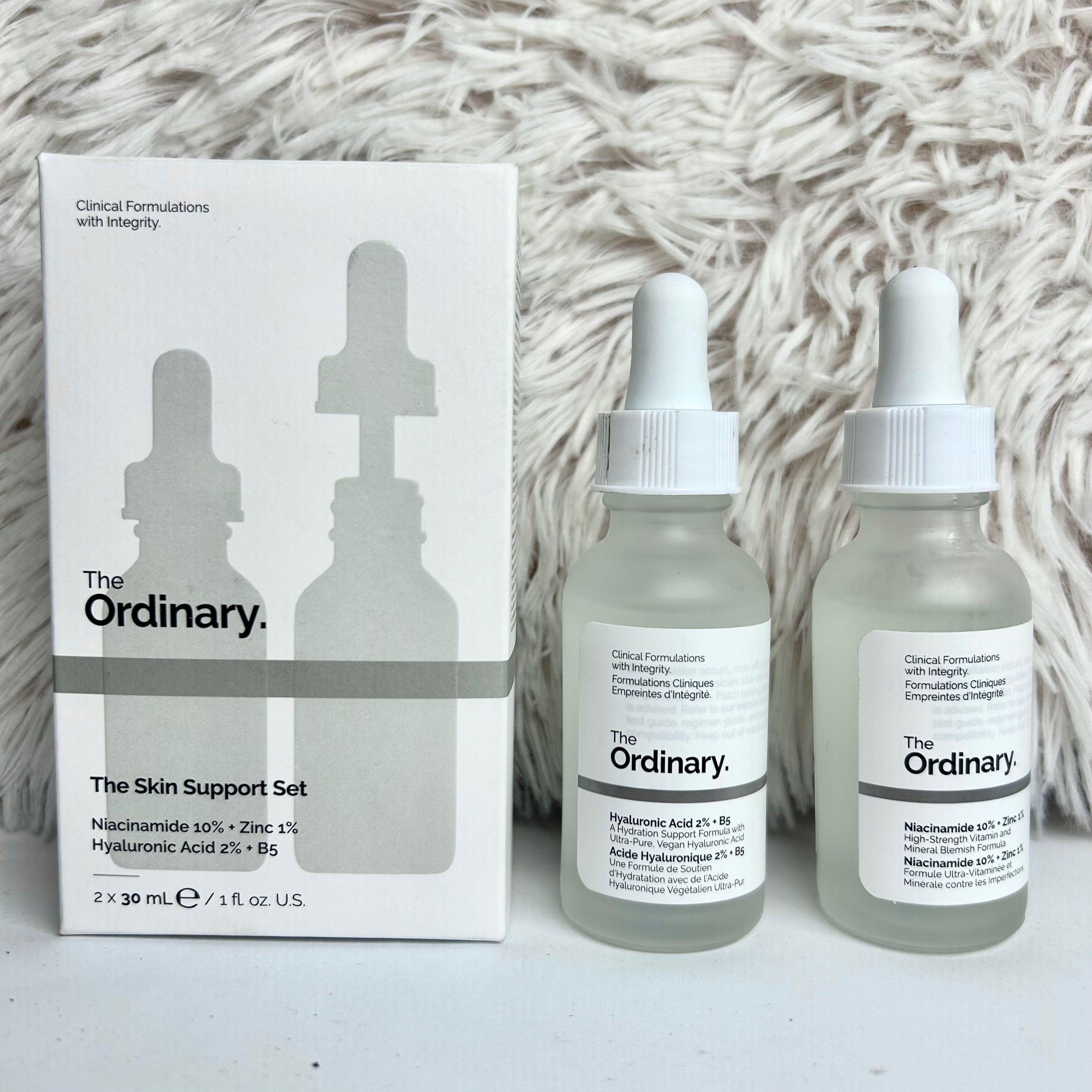 The Ordinary 2 in 1 Niacinamide+hyaluronic Acid Serums Glow Crush Beauty