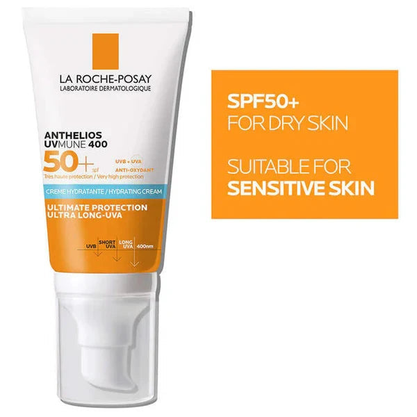 La Roche-Posay Anthelios UVMune 400 Hydrating Suncream SPF 50+ Glow Crush Beauty