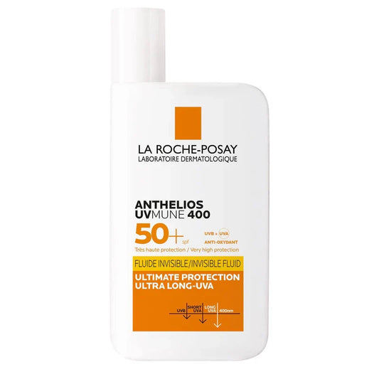 La Roche-Posay Anthelios UVMune 400 Invisible Fluid SPF50+ Glow Crush Beauty