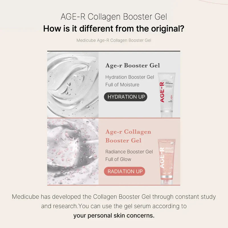 Medicube Age-R Collagen Booster Gel Glow Crush Beauty