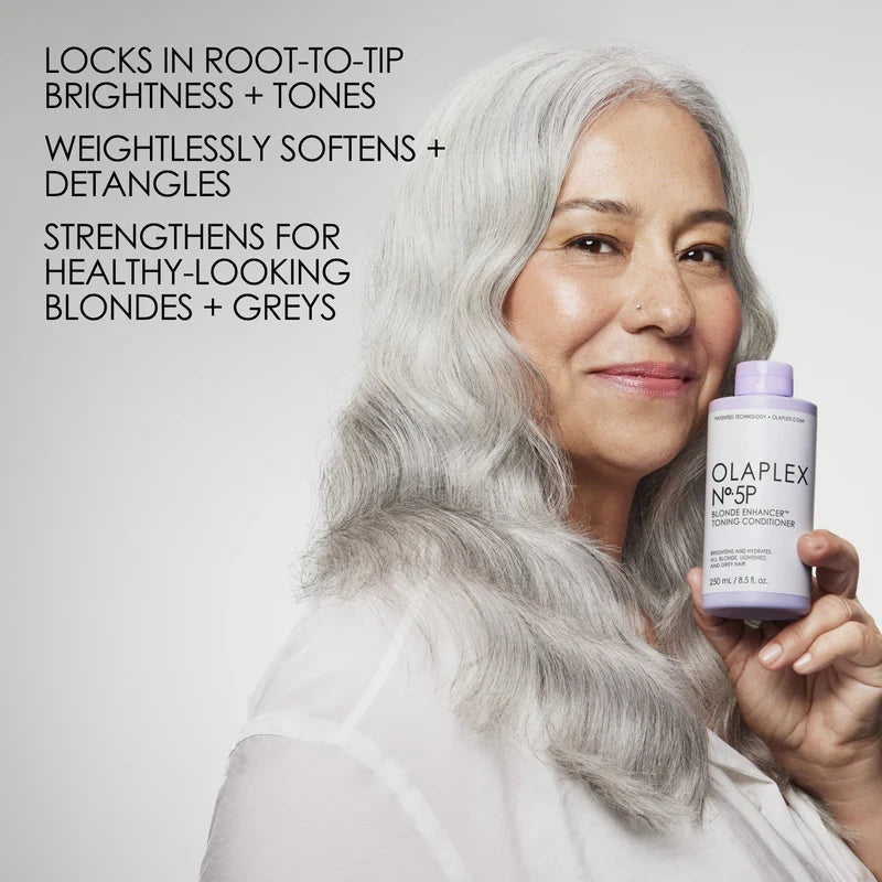 OLAPLEX Nº.5P Blonde Enhancer Toning Conditioner Glow Crush Beauty