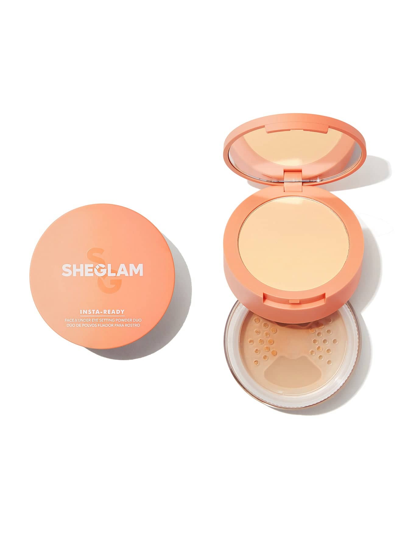 Sheglam Insta-Ready Face & Under Eye Setting Powder Duo Glow Crush Beauty