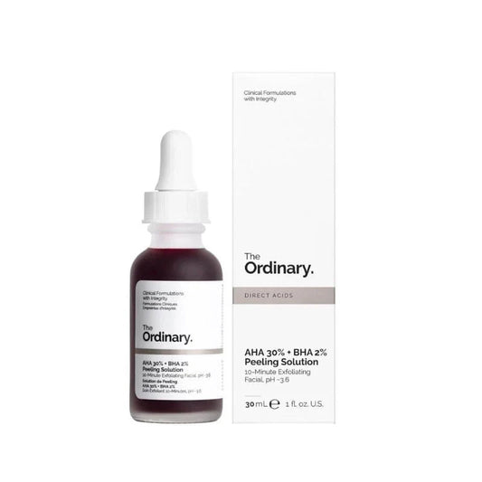 The Ordinary AHA 30% + BHA 2% Peeling Solution Glow Crush Beauty