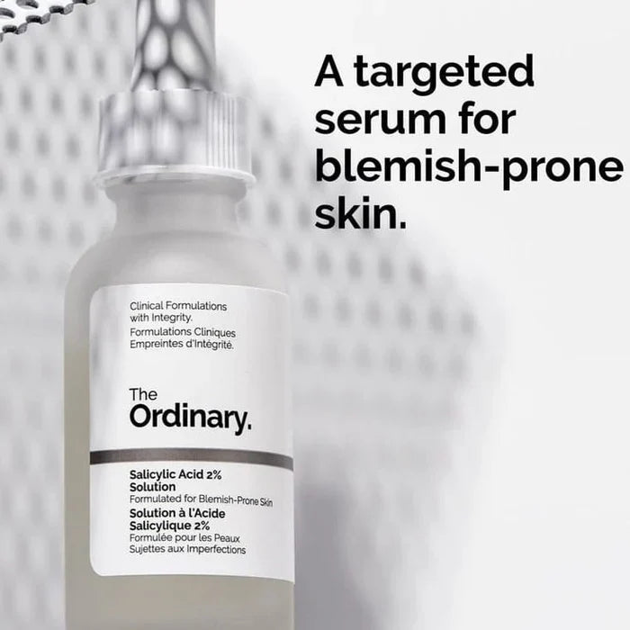 The Ordinary Salicylic Acid 2% Solution Glow Crush Beauty