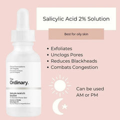 The Ordinary Salicylic Acid 2% Solution Glow Crush Beauty