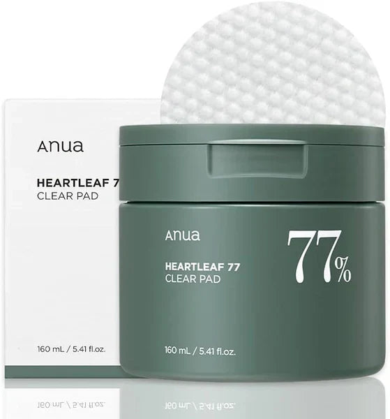 Anua Heartleaf 77% Toner Pad (70pcs) Glow Crush Beauty