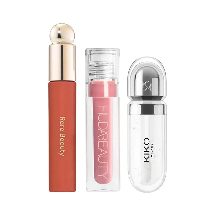 Glossy Lips Bundle - 3 products Glow Crush Beauty