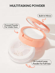Sheglam Insta-Ready Face & Under Eye Setting Powder Duo Glow Crush Beauty
