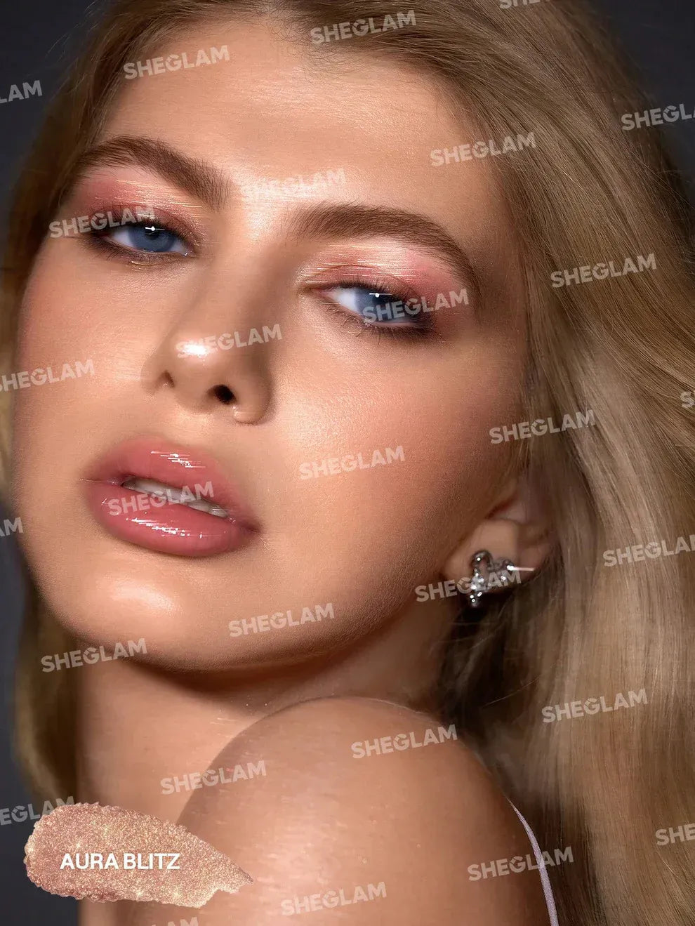 SHEGLAM Crystal Jelly Glaze Stick Eye Shadow Stick Eyeliner Glow Crush Beauty