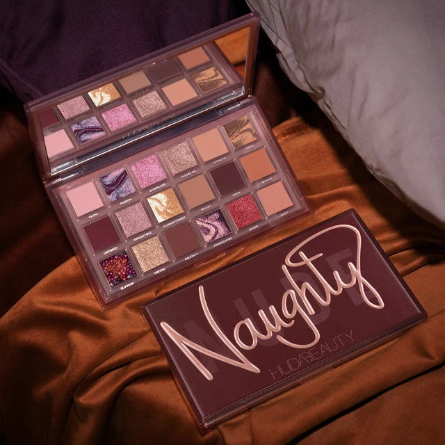 HUDA BEAUTY – Naughty Nude Eyeshadow Palette Glow Crush Beauty