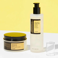 COSRX Snail Essence + Snail Cream Combo Glow Crush Beauty