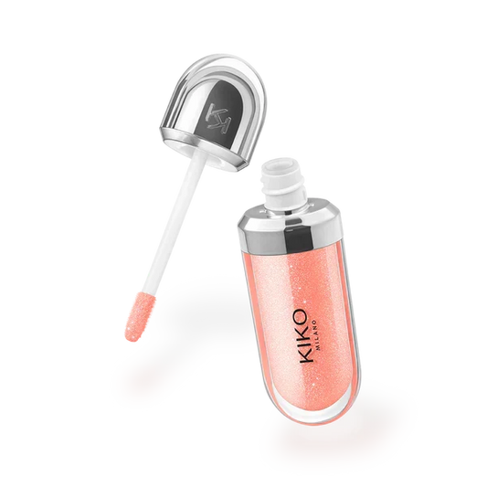 Kiko Milano 3D Hydra Lip Gloss – High Shine, Hydrating, Plumping, Non-Sticky, Moisturizing Lip Makeup Glow Crush Beauty