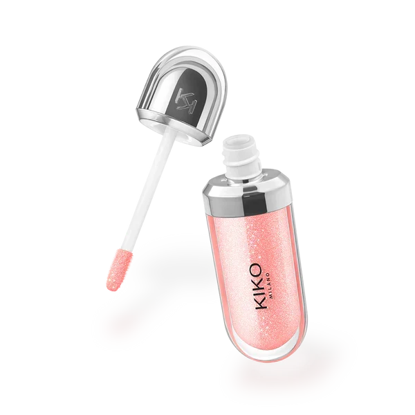 Kiko Milano 3D Hydra Lip Gloss – High Shine, Hydrating, Plumping, Non-Sticky, Moisturizing Lip Makeup Glow Crush Beauty