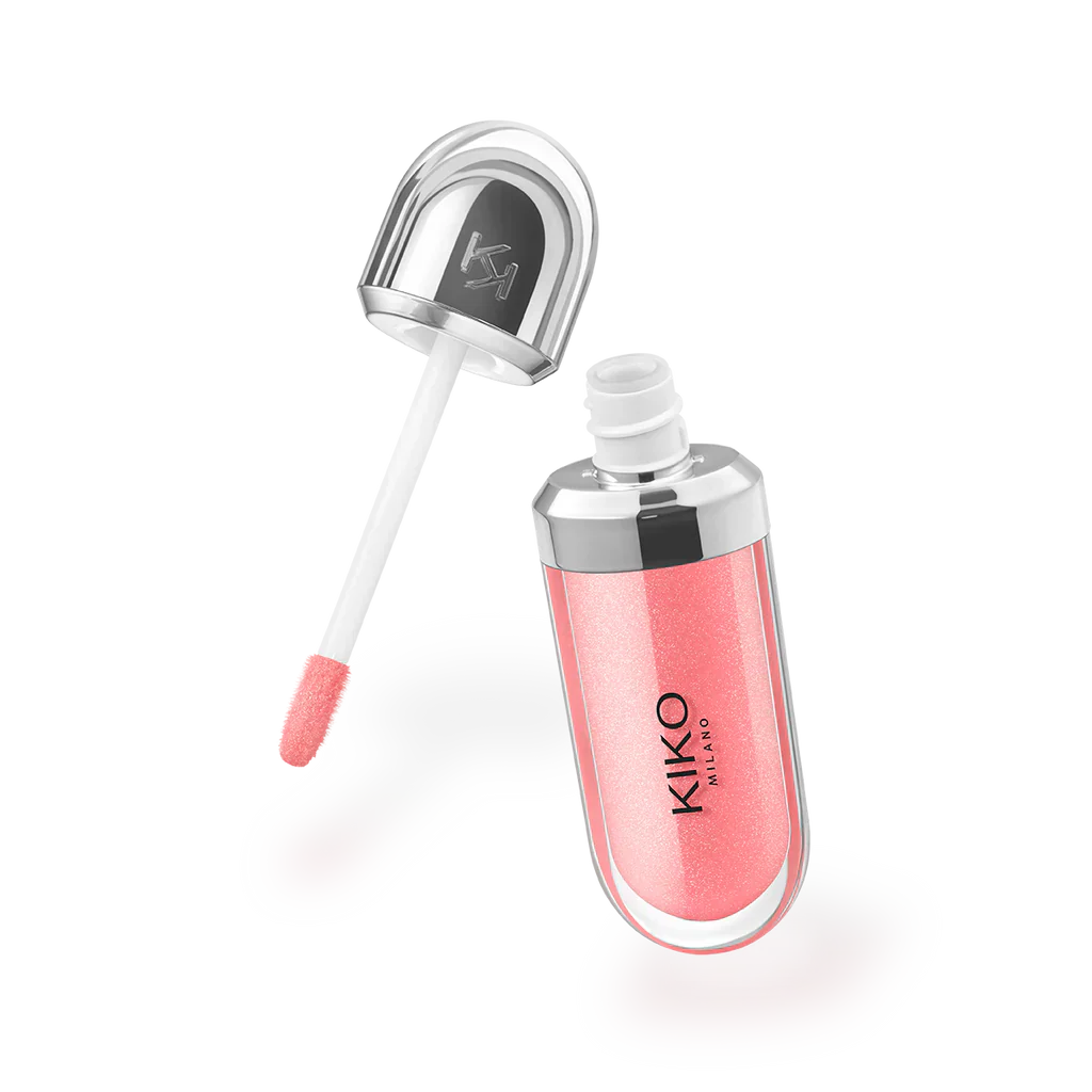 Kiko Milano 3D Hydra Lip Gloss – High Shine, Hydrating, Plumping, Non-Sticky, Moisturizing Lip Makeup Glow Crush Beauty