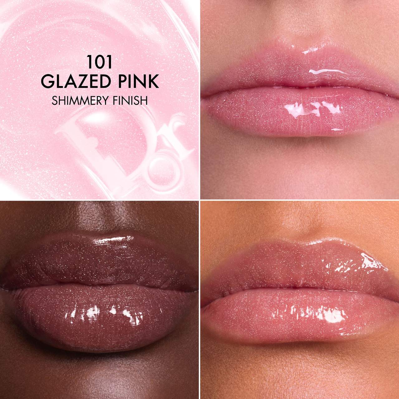 DIOR  Lip Glow Butter Hydrating Gloss Balm Glow Crush Beauty