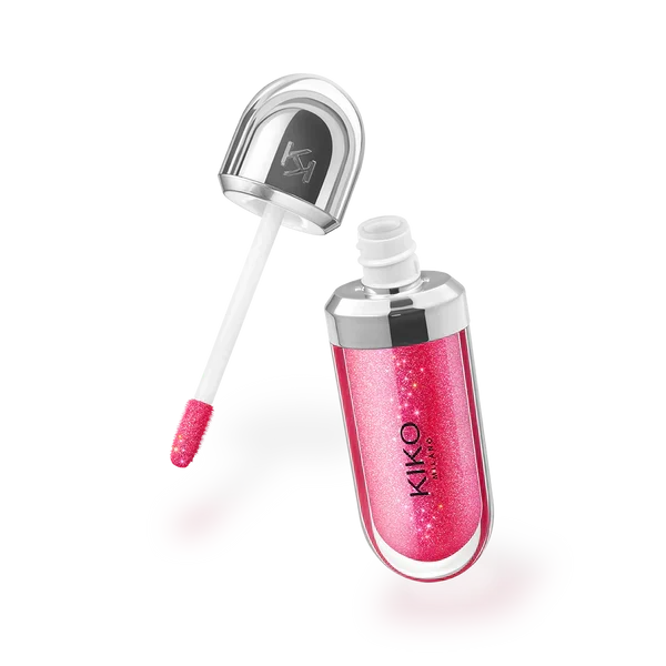Kiko Milano 3D Hydra Lip Gloss – High Shine, Hydrating, Plumping, Non-Sticky, Moisturizing Lip Makeup Glow Crush Beauty