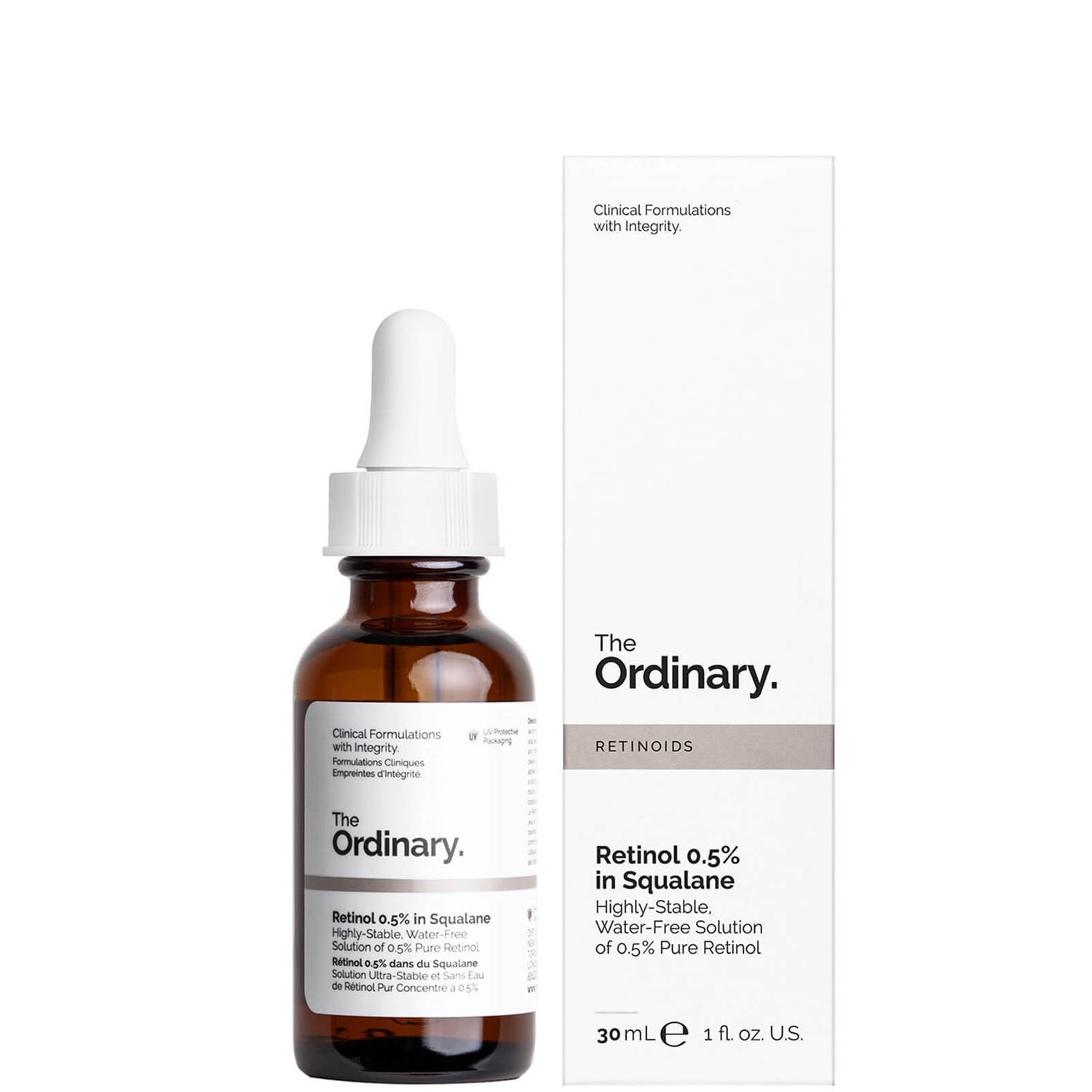 The Ordinary Retinol 0.5% In Squalane - 30ml Glow Crush Beauty