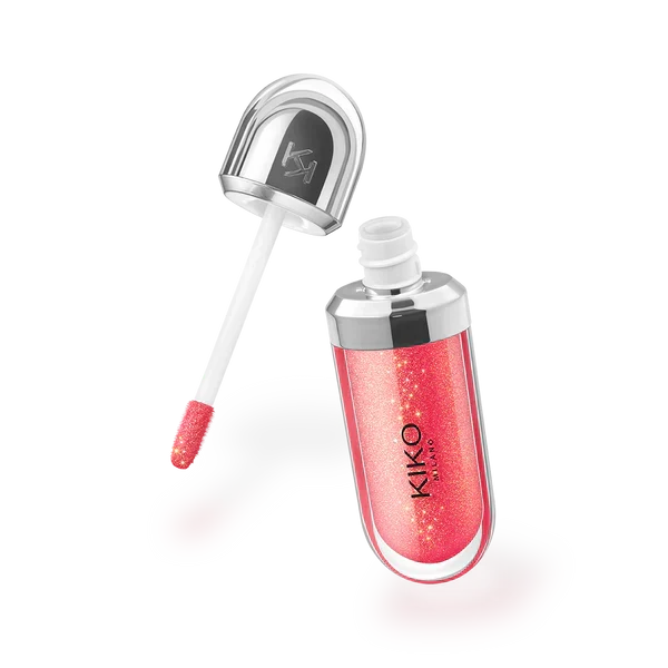 Kiko Milano 3D Hydra Lip Gloss – High Shine, Hydrating, Plumping, Non-Sticky, Moisturizing Lip Makeup Glow Crush Beauty