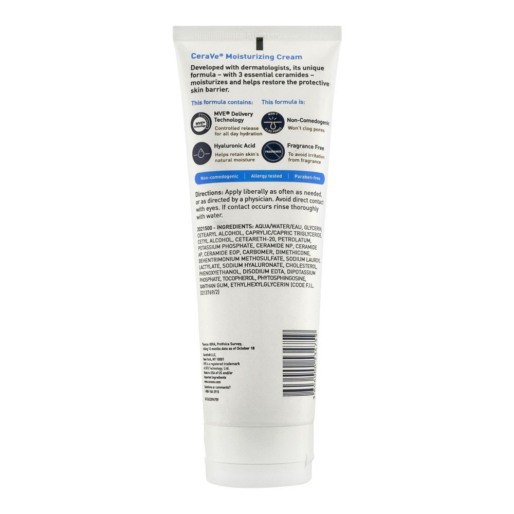 Cerave Moisturizing Cream For Normal to Dry Skin 236ml Glow Crush Beauty