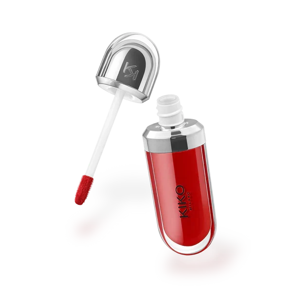 Kiko Milano 3D Hydra Lip Gloss – High Shine, Hydrating, Plumping, Non-Sticky, Moisturizing Lip Makeup Glow Crush Beauty