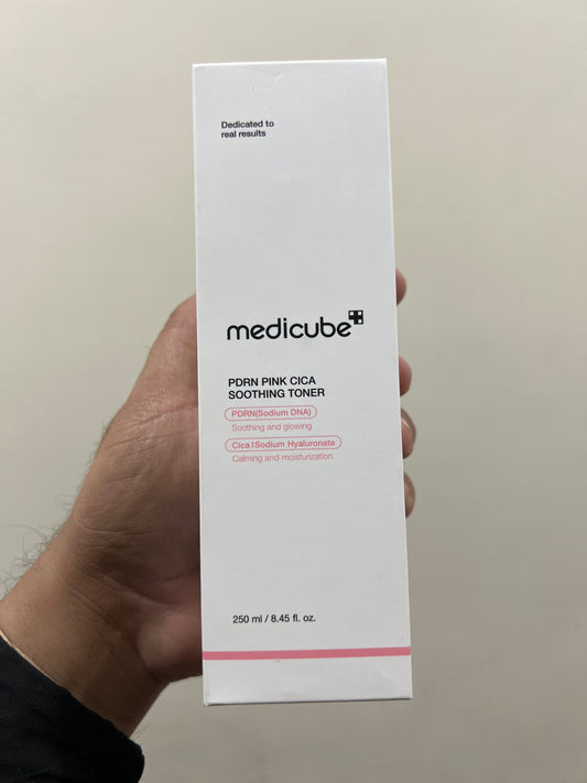 medicube PDRN Pink Peptide Toner I Pink Glow Toner for Skin Boosting, Soothing and Calming, Uneven Skin Tone, Rose PDRN & Peptide & Niacinamide, Korean Skin Care (250ml) Glow Crush Beauty