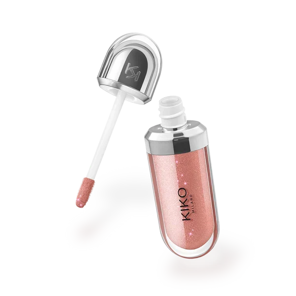 Kiko Milano 3D Hydra Lip Gloss – High Shine, Hydrating, Plumping, Non-Sticky, Moisturizing Lip Makeup Glow Crush Beauty