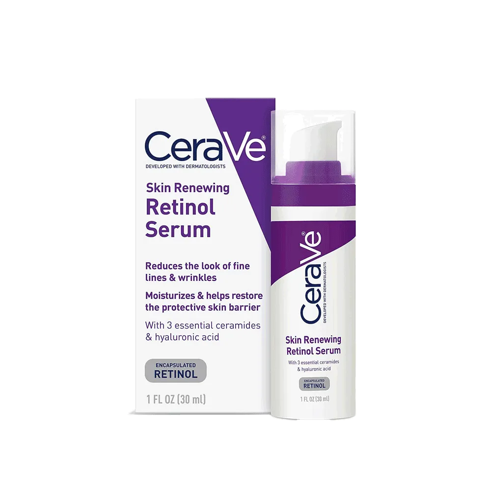 CeraVe Skin Renewing Retinol Serum Glow Crush Beauty