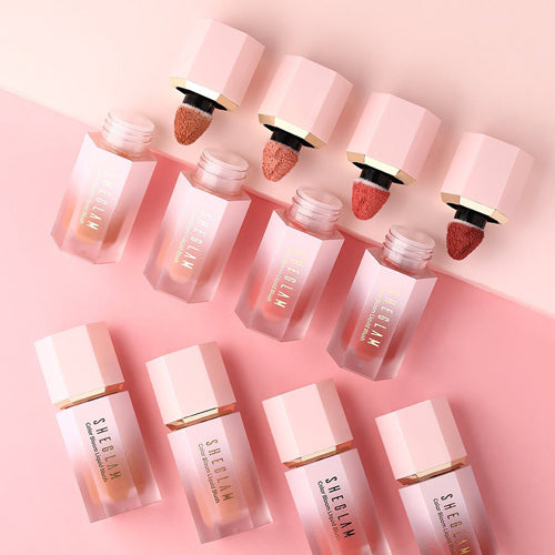 Sheglam Color Bloom Liquid Blush Glow Crush Beauty