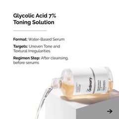The Ordinary Glycolic Acid 7% Toning Solution Glow Crush Beauty