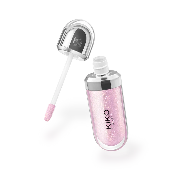 Kiko Milano 3D Hydra Lip Gloss – High Shine, Hydrating, Plumping, Non-Sticky, Moisturizing Lip Makeup Glow Crush Beauty