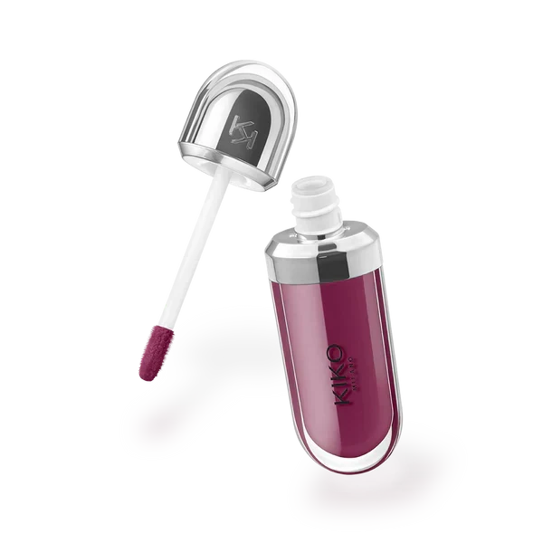 Kiko Milano 3D Hydra Lip Gloss – High Shine, Hydrating, Plumping, Non-Sticky, Moisturizing Lip Makeup Glow Crush Beauty