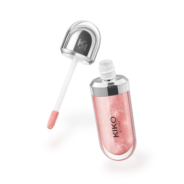 Kiko Milano 3D Hydra Lip Gloss – High Shine, Hydrating, Plumping, Non-Sticky, Moisturizing Lip Makeup Glow Crush Beauty