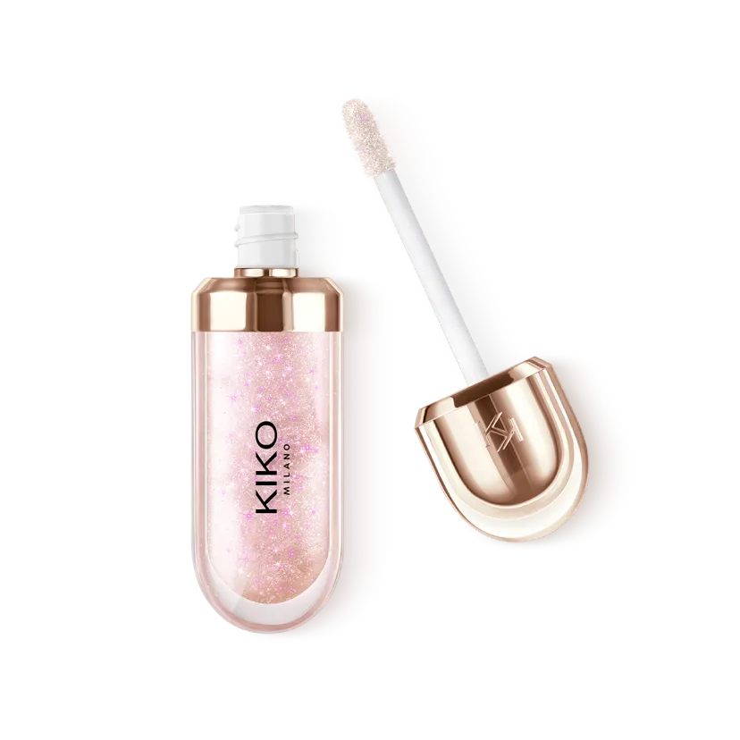 Kiko Milano 3D Hydra Lip Gloss – High Shine, Hydrating, Plumping, Non-Sticky, Moisturizing Lip Makeup Glow Crush Beauty