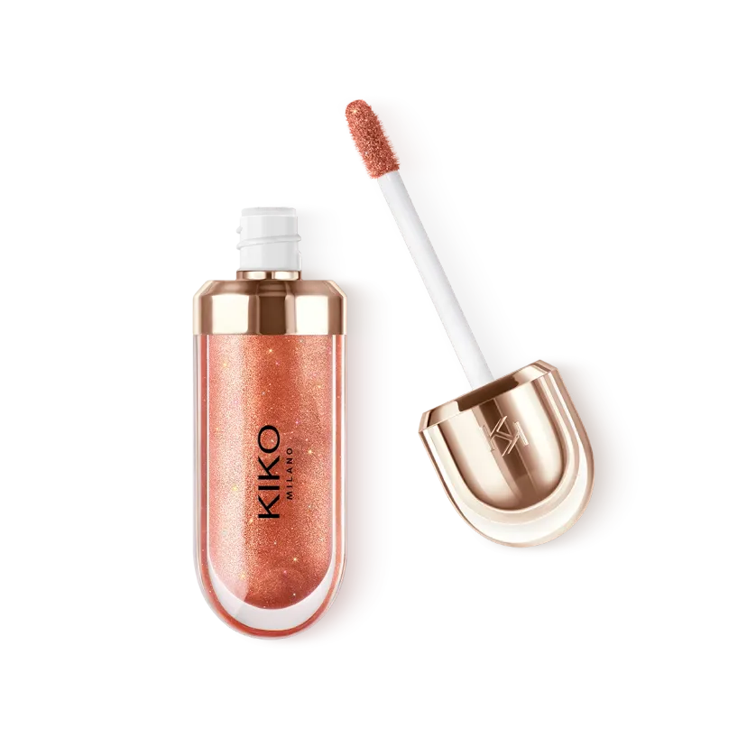 Kiko Milano 3D Hydra Lip Gloss – High Shine, Hydrating, Plumping, Non-Sticky, Moisturizing Lip Makeup Glow Crush Beauty