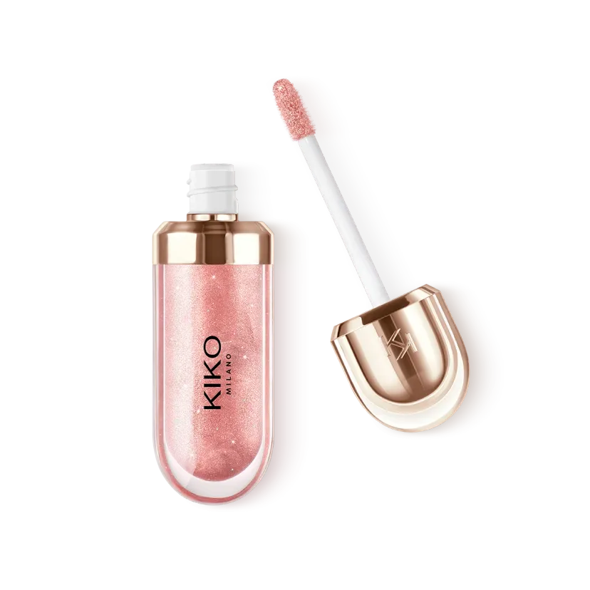 Kiko Milano 3D Hydra Lip Gloss – High Shine, Hydrating, Plumping, Non-Sticky, Moisturizing Lip Makeup Glow Crush Beauty