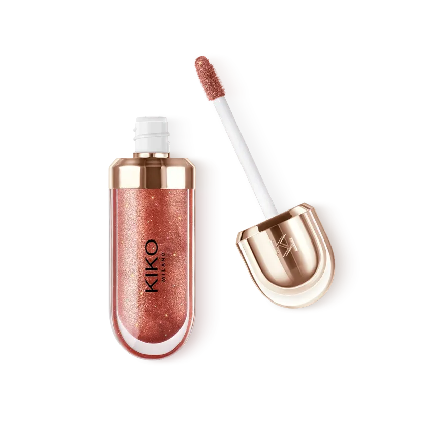 Kiko Milano 3D Hydra Lip Gloss – High Shine, Hydrating, Plumping, Non-Sticky, Moisturizing Lip Makeup Glow Crush Beauty