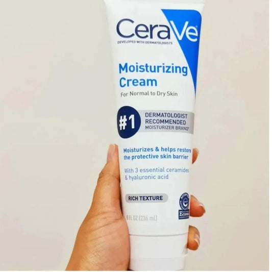 Cerave Moisturizing Cream For Normal to Dry Skin 236ml Glow Crush Beauty