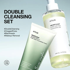 ANUA | Double Cleanser Duo for Facial Cleansing Glow Crush Beauty