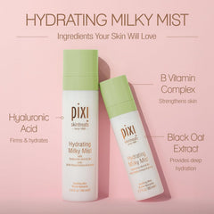 Pixi Beauty Hydrating Milky Mist 2.70 Fl Oz | Ultimate Hydration for Dry Skin Glow Crush Beauty